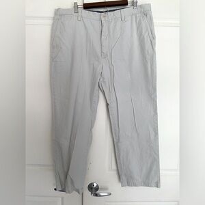 Mens Nautica Size 40 x 30 Khakis (The Deck Pant)